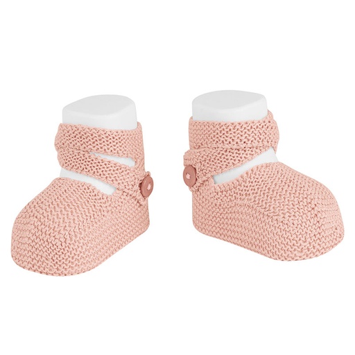 Garter Stitch Baby Bootie
