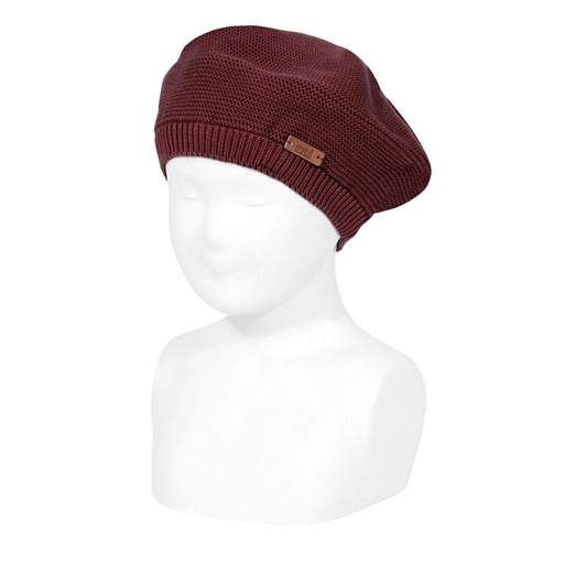 Moss Stitch Beret