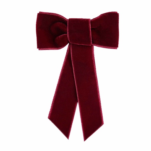 Velvet Bow Hair Clip
